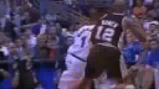 Tracy McGrady sick reverse poster dunk on David Robinson [upl. by Riannon]