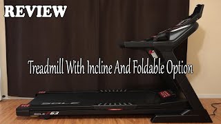 Sole F63 Foldable Treadmill Review  Best Treadmill Treadmill With Incline And Foldable Option [upl. by Borries]