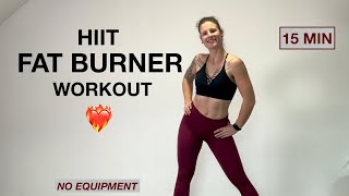 HIIT FATBURNING workout  CARDIO  LOOSE WEIGHT workout  calories burning exercises [upl. by Cart873]