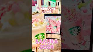 Sakura 2024 Starbucks Japan japan japanlife pinoy japanese [upl. by Learsi]