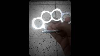 My knuckle duster 😈 [upl. by Naujek]