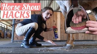 RARE HORSE SHOW HACKS [upl. by Yraht]