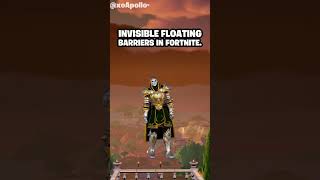 Invisible Floating Barriers in Fortnite Chapter 5 Season 4 fortnite shorts fortniteshorts [upl. by Aronoel295]