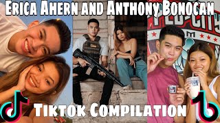 ERICA AHERN AND ANTHONY BONOCAN New Boyfriend TIKTOK COMPILATION ❤️ [upl. by Allwein]