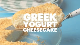 Greek Yogurt Cheesecake  Gimme That Flavor [upl. by Igal]