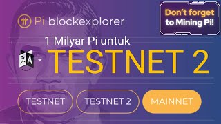 Pi Network ll TESTNET 2 Diluncurkan pinetwork [upl. by Yevad]