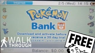 Pokémon Bank Transporter How to download and Install North America [upl. by Araec666]