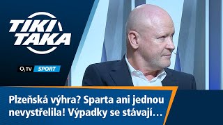 TIKITAKA Plzeňská výhra Sparta ani jednou nevystřelila na bránu Výpadky se stávají… [upl. by Mohorva]