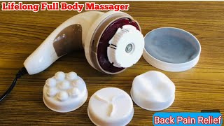 Lifelong Full Body Massager Machine for Pain Relief [upl. by Lytsirhc213]