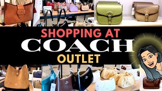 💓💓SHOPPING AT COACH OUTLET💓🛍 Whats NEW at Coach Coach Addicts Coach Handbags [upl. by Norri]