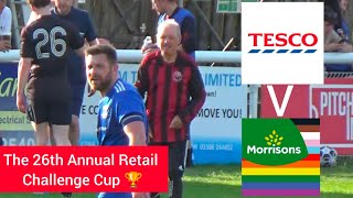 Tesco v Morrisons The 26th Annual Retail Challenge Cup [upl. by Salocin]