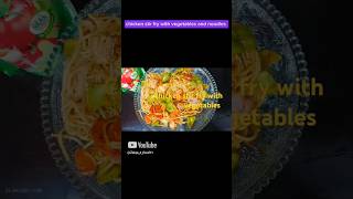 Chicken Stir Fry Recipe  Quick and easy chicken stir fry with vegetables [upl. by Llezo]