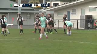 McDonalds Womens Super League Round 21 Goal Highlights Taroona v Riverside Olympic [upl. by Rauch]