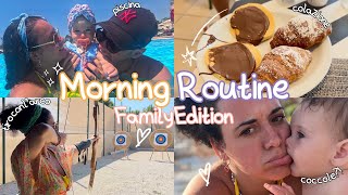 MORNING ROUTINE di FAMIGLIA in VACANZA [upl. by Lorelei]