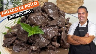 Hígados de pollo encebollado una de mis recetas favoritas [upl. by Grania]