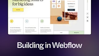 Building a Responsive Grid Lander in Webflow [upl. by Sue]