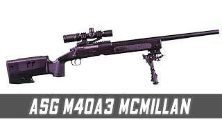 ASG M40A3 McMillan Sniper Rifle  Cheap Airsoft Reviews [upl. by Castle]