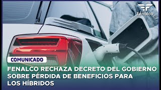 FENALCO RECHAZA MEDIDA CONTRA CARROS HÍBRIDOS [upl. by Barraza]