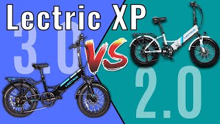 Lectric XP 30 vs 20  How does the new XP compare to the old model [upl. by Rod]