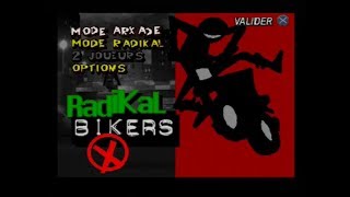 Gameplay Ps1  Radikal bikers PAL FR 1998 [upl. by Kellene]