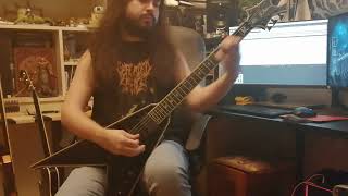 Disentomb  Chthonic Gateways Guitar Cover [upl. by Mimajneb]