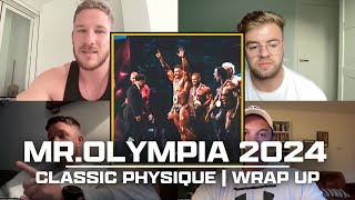 Mr Olympia 2024 Classic Physique Wrap up  Jon Sammy Luke Vinni and Kasie Parker  CLASSIC CHAT [upl. by Nekal]