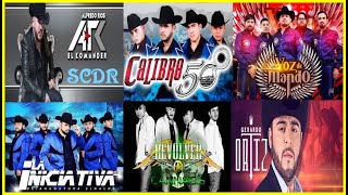 CORRIDOS ALTERADOS MIX EL KOMANDER CALIBRE 50 VOZ DE MANDO LA INICIATIVA REVOLVER CANAVIS [upl. by Elleirol]