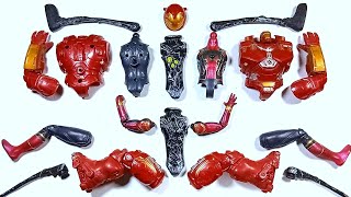 ASSEMBLE TOYS SUPERHEROES  IronBuster Spiderman And Sirenhead  MARVEL AVENGERS TOYS [upl. by Suiradel353]