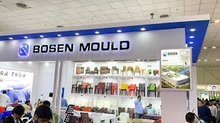 BOSEN MOULD  chairtubstool gamla mould maker  plastasia exhibition 2022 [upl. by Ahsiram]