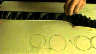 How to restring a floating bridge electric guitar [upl. by Debbi128]