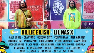 Vlog Lollapalooza Brasil 2023 Parte 2  Primeiro dia de festival [upl. by Bergmans]