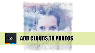 piZaps Quick Photo Editing Tutorial Add Clouds to Photos [upl. by Enaitsirhc]