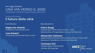 Assemblea Generale 2024 di Assimpredil Ance  Tavola Rotonda quotIl futuro delle cittàquot [upl. by Fisch]