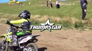 Thumpstar 140 Pit Bike Racing with the 250cc [upl. by Agathe520]