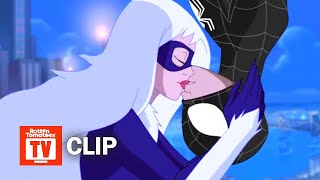 The Spectacular SpiderMan 2008  SpiderMan amp Black Cat vs the Chameleon Scene S1E10 [upl. by Merlina]