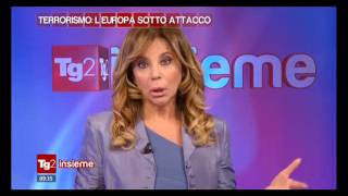 23032016  RAI 2 TG2 INSIEME h0930  Intervista a Patrizia Terlizzi su attentati a Bruxelles [upl. by Collins]