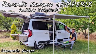 Renault Kangoo Camperiz · Análisis Detallado · Camperiz Burgos [upl. by Erdna]