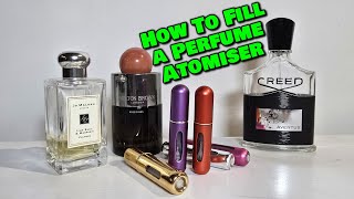 ✅ Refillable Perfume Atomiser Review How to Refill a Perfume Atomiser [upl. by Nesline]