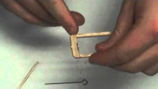 NC Science Olympiad How to Attach a Motor Hook [upl. by Sakmar]