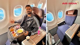 Unboxing Air India’s NEWEST A320 neo BUSINESS CLASS EXPERIENCE after Tata Takeover [upl. by Adah]