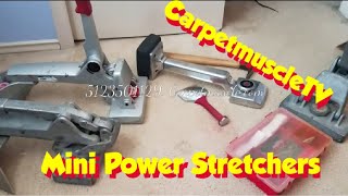 Crain power stretcher Roberts carpet power stretcher Carpet tools Seam stretcher [upl. by Nitsreik]