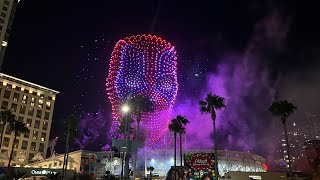 Deadpool and Wolverine Drone Show  San Diego ComicCon [upl. by Atnek]