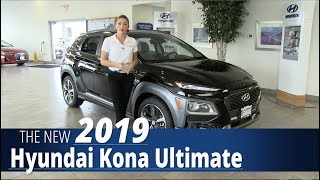 Review New 2019 Hyundai Kona Ultimate  St Paul Minneapolis Inver Grove Heights Bloomington MN [upl. by Acinoj]