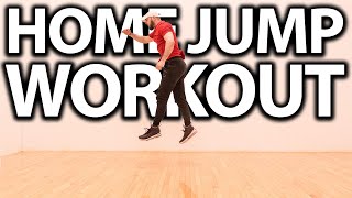 VERTICAL JUMP WORKOUT AT HOME FULL FOLLOW ALONG [upl. by Eli688]