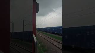 🚉12943 Udyogkarmi Express  BL  CNB  Skipping At📍Usargaon Station shorts railway [upl. by Eanat671]