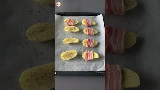 PATATAS ASADAS envueltas en bacon I Petitchef [upl. by Pattani]