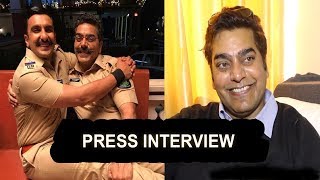 Ashutosh Rana quotSimmba nai 1 week mai 250 CRORE ke upar banayaquot  Press Interview  Dhadak [upl. by Remas]