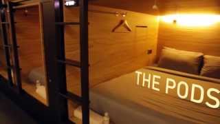 The Pod  Singapore First Boutique Capsule Hotel [upl. by Ahsiner286]