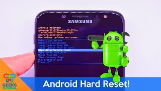 how to format phone the android  how to format android phone samsung [upl. by Bonis]