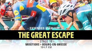 Extended Highlights  Stage 18  Tour de France 2023 [upl. by Anined944]